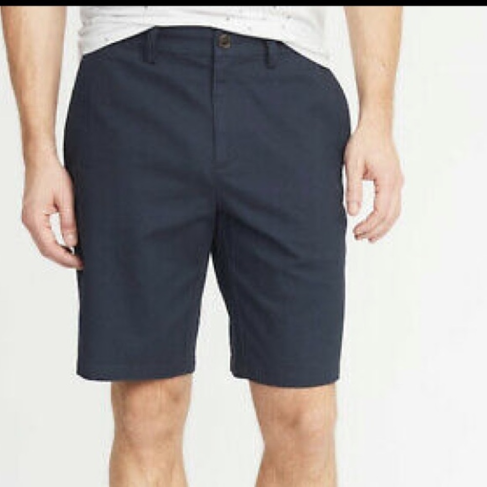 Ultimate Slim Flex Khaki Shorts- TALL